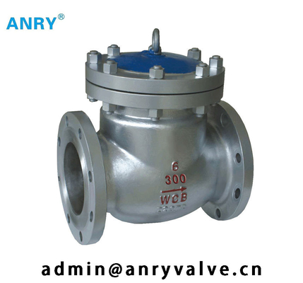 Butt Welded  API 6D Check Valve  Stellite Overlay Disc  Stainless Steel