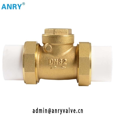 DN50 Water Brass Check Valve  Block Reverse Flow