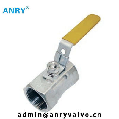 Einteiliges Edelstahl CF8 CF8M Body PTFE Viton SeatBall Ventil