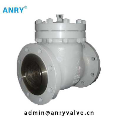 Butt Welded  API 6D Check Valve  Stellite Overlay Disc  Stainless Steel