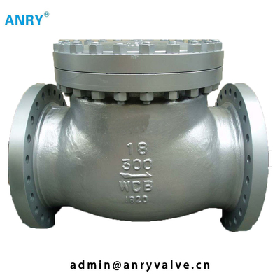 Butt Welded  API 6D Check Valve  Stellite Overlay Disc  Stainless Steel
