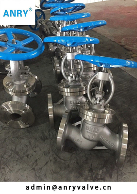 DIN Standard Wcb Globe Valve Flanged End Carbon Steel Globe Valve 13%CR