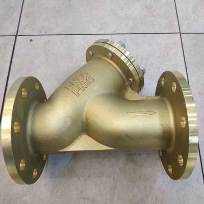 ANSI 1.6Mpa Female Thread BSP NPT Brass Flanged  Y Type Strainer
