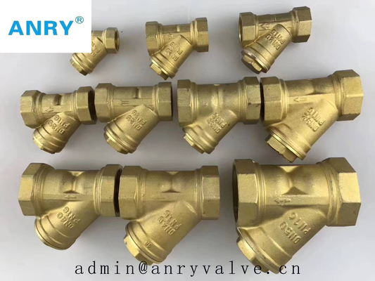 ANSI 1.6Mpa Female Thread BSP NPT Brass Flanged  Y Type Strainer