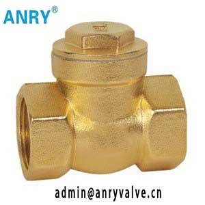 DN50 Water Brass Check Valve  Block Reverse Flow