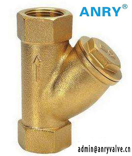 ANSI 1.6Mpa Female Thread BSP NPT Brass Flanged  Y Type Strainer